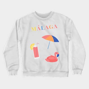 Málaga Holiday Drawings Crewneck Sweatshirt